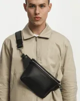 "Vintage Bag" екошкіра, чорна