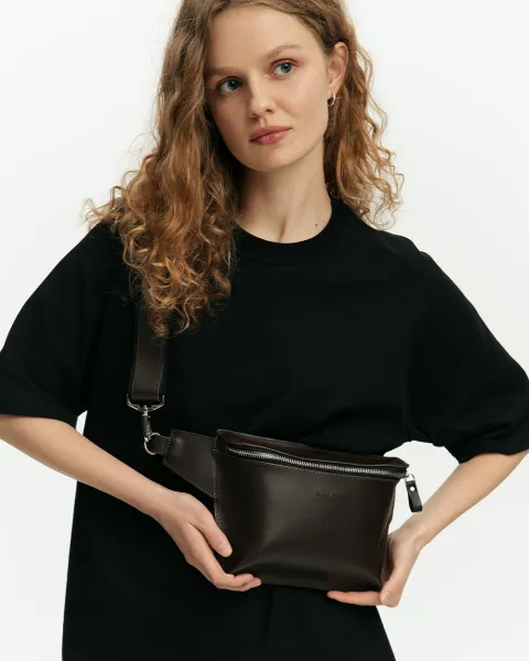 "Vintage Bag" екошкіра, коричнева