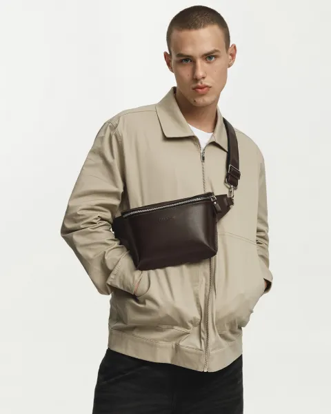 "Vintage Bag" екошкіра, коричнева
