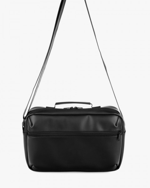 СУМКА "DAILY BAG 01" екошкіра, чорна