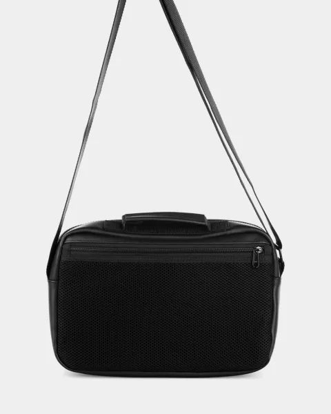СУМКА "DAILY BAG 01" екошкіра, чорна