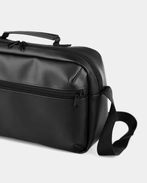 СУМКА "DAILY BAG 01" екошкіра, чорна