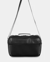 СУМКА "DAILY BAG 01" екошкіра, чорна