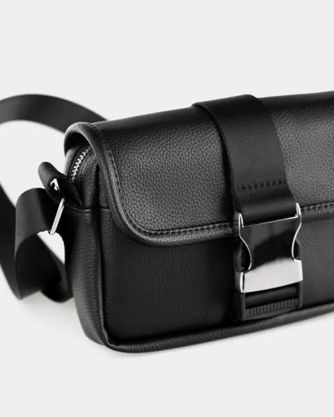 "CLASSIC BAG" екошкіра, чорна