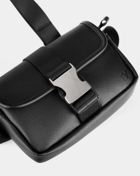 "CLASSIC BAG" екошкіра, чорна