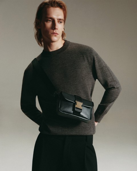 "CLASSIC BAG" екошкіра, чорна