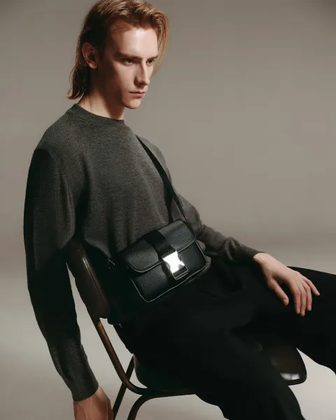 "CLASSIC BAG" екошкіра, чорна