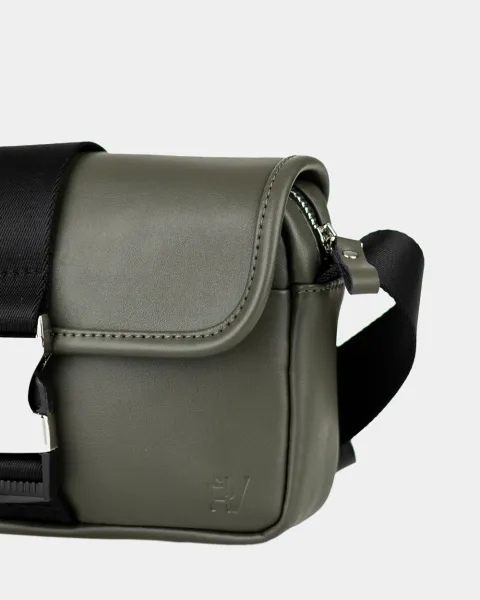 "CLASSIC BAG" екошкіра, хакі