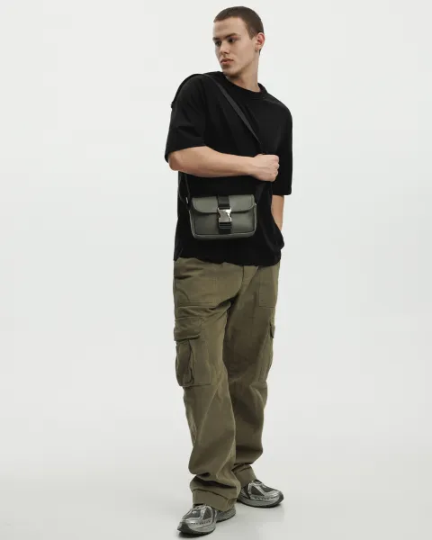 "CLASSIC BAG" екошкіра, хакі