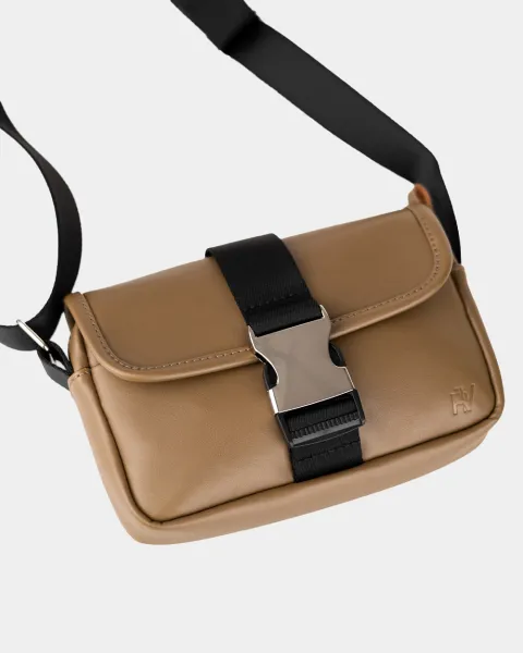 "CLASSIC BAG" екошкіра, браун