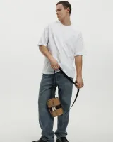 "CLASSIC BAG" екошкіра, браун