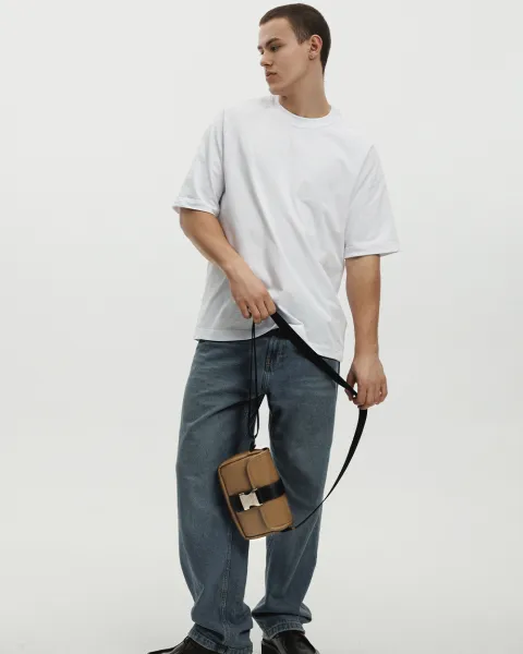 "CLASSIC BAG" екошкіра, браун