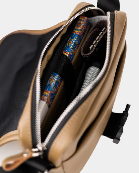"CLASSIC BAG" екошкіра, браун
