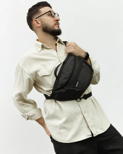 "TECH BAG 01" поліестер, чорна