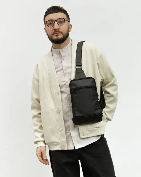 "SHUTTLE UNO BAG 01" поліестер, чорна