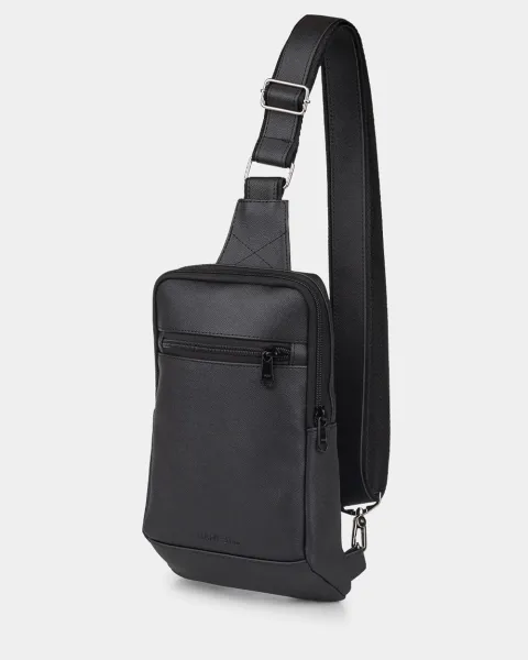 "SHUTTLE UNO BAG 01" екошкіра, чорна