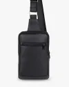 "SHUTTLE UNO BAG 01" екошкіра, чорна