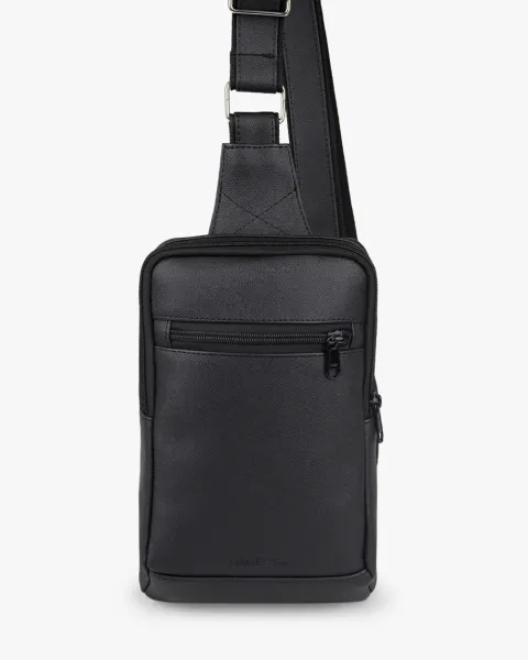 "SHUTTLE UNO BAG 01" екошкіра, чорна