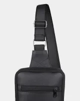 "SHUTTLE UNO BAG 01" екошкіра, чорна