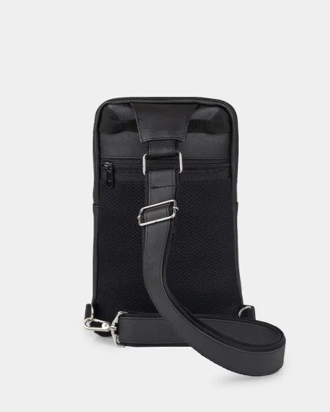 "SHUTTLE UNO BAG 01" екошкіра, чорна