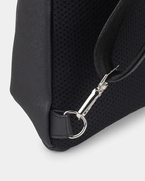 "SHUTTLE UNO BAG 01" екошкіра, чорна