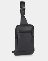"SHUTTLE UNO BAG 01" екошкіра, чорна