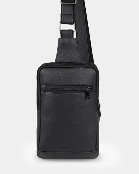 "SHUTTLE UNO BAG 01" екошкіра, чорна