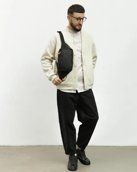 "HIP PACK 01" поліестер, чорна