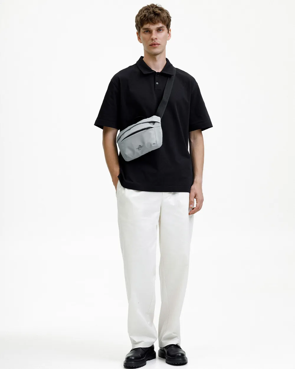 "Basic Bag" поліестер, світло-сіра