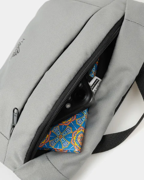 "Basic Bag" поліестер, світло-сіра