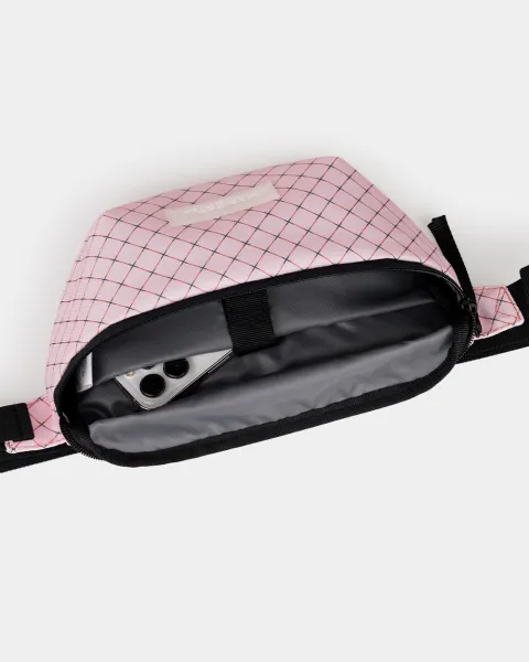 "Basic Waist" принт pink check