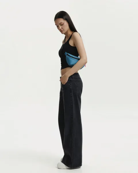 "Basic Waist" поліестер, блакитна