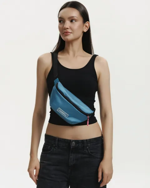 "Basic Waist" поліестер, блакитна