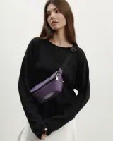 "Basic Waist" поліестер, фіолетова
