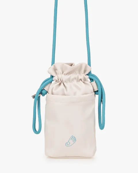 "Phone Bag" нейлон, молочна