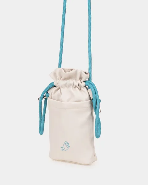 "Phone Bag" нейлон, молочна