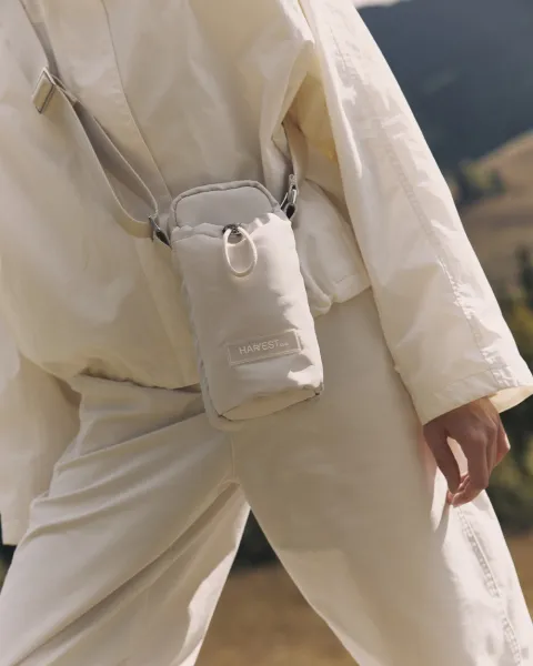 "Walking bag" нейлон, молочна
