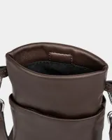 "Pouch bag" коричнева