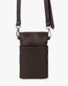 "Pouch bag" коричнева