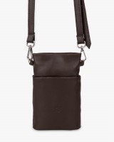 "Pouch bag" коричнева