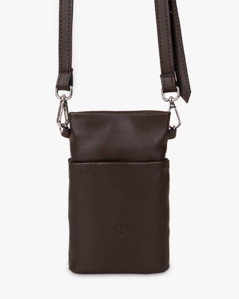 "Pouch bag" коричнева