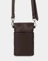 "Pouch bag" коричнева