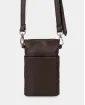 "Pouch bag" коричнева