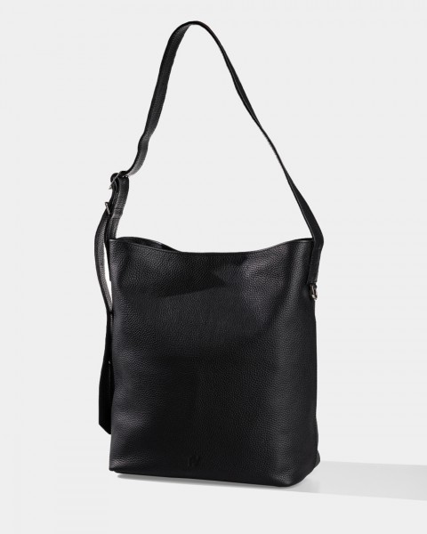 "Donna" шкіряна, чорна