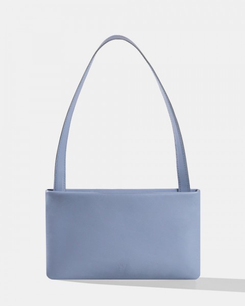 "Skinny" шкіряна, блакитна