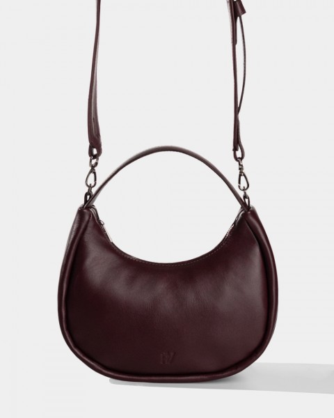 "Lori" шкіряна, бордо