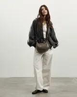 "Lori" шкіряна, горіх