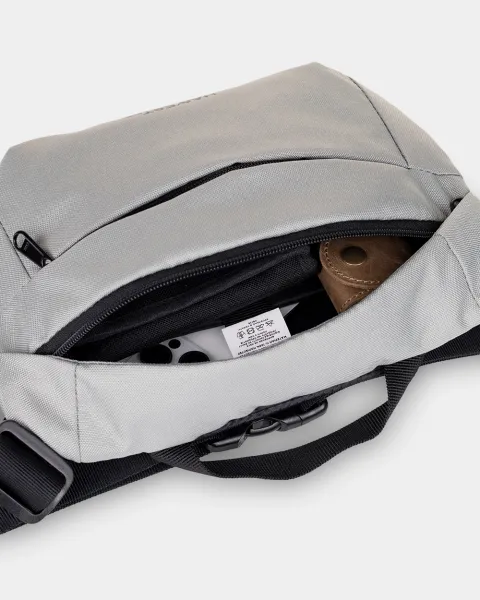 "Basic Bag" поліестер, світло-сіра