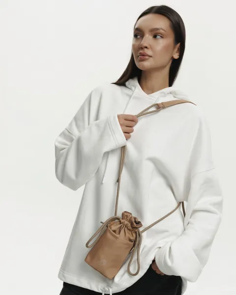 "Phone Bag" нейлон, бежева