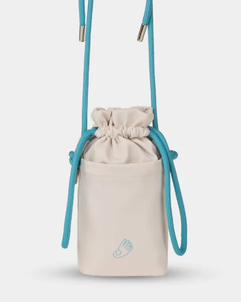 "Phone Bag" нейлон, молочна